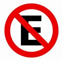 Placa de proibido parar e estacionar (R-6a)